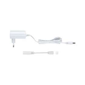 Alimentation LED Universal Plug-In 12W 230/12V DC blanc plastique|Paulmann-PUA79832