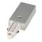 Alimentation pour rail 1 allumage 16A max, gris, terre gauche