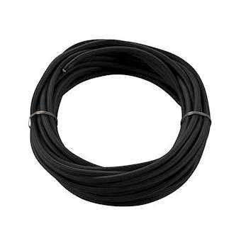 Câble textile, intérieur, 3 pôles, 3x0,75 mm², noir, 10 m|SLV-DC5961270