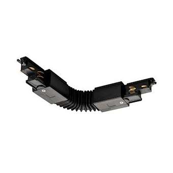 S-TRACK, connecteur flexible, Dali, pour rail 3 allumages, intérieur, noir|SLV-DC51002645