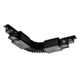 S-TRACK, connecteur flexible, Dali, pour rail 3 allumages, intérieur, noir|SLV-DC51002645