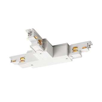 S-TRACK DALI, Connecteur en T, terre droite, blanc|SLV-DC51002654
