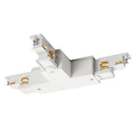 S-TRACK DALI, Connecteur en T, terre droite, blanc|SLV-DC51002654