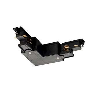 S-TRACK DALI, Connecteur 90DEG, terre intérieure, noir|SLV-DC51002648
