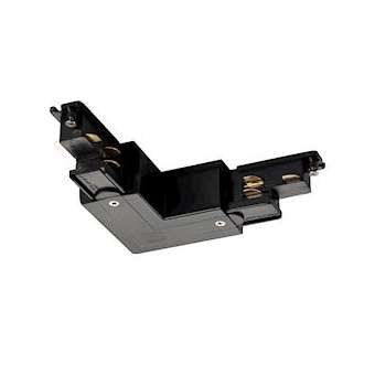 S-TRACK DALI, Connecteur 90DEG, terre extérieure, noir|SLV-DC51002647