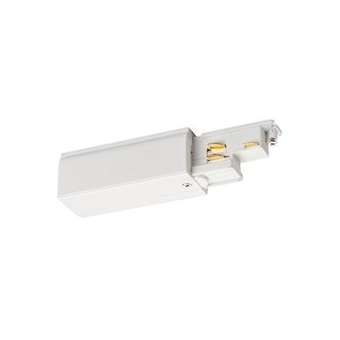 S-TRACK DALI, Alimentation, terre droite, blanc|SLV-DC51002639