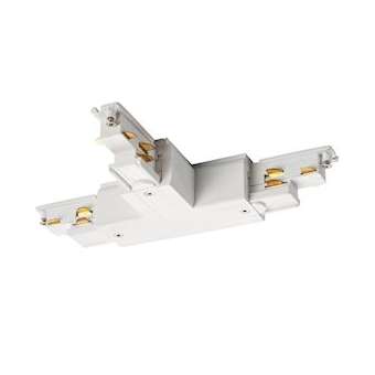 S-TRACK DALI, Connecteur en T, terre gauche, blanc|SLV-DC51002653
