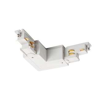 S-TRACK DALI, Connecteur 90DEG, terre intérieure, blanc|SLV-DC51002650