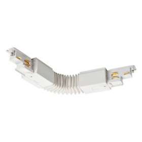 S-TRACK, connecteur flexible, Dali, pour rail 3 allumages, intérieur, blanc|SLV-DC51002646