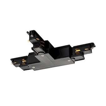 S-TRACK DALI, Connecteur en T, terre gauche, noir|SLV-DC51002651
