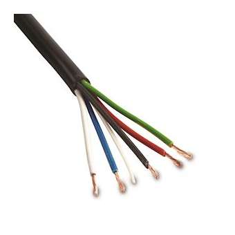 Câble PVC 5 x 0,75mm² fils à utiliser avec la gamme RGBW|Collingwood-SLHCR575RGBW