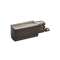 Embout noir pour rail encastrable & monté en surface 230V