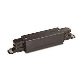 Connecteur droit universel noir 230V pour connecter 2 rails ensemble|Collingwood-SLHXTS142