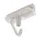 Adaptateur pour suspension 1 allumage 230V, blanc, électrique, crochets inclus