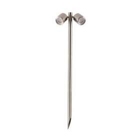 SL230, piquet de jardin à double tête, faisceau de 40DEG, 230V, inox, 3000K|Collingwood-SLHSL230DWBM30
