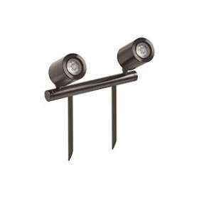 Barre à deux piquets SL240, faisceau de 40DEG, 230V, finition noire, 3000K|Collingwood-SLHSL240BWBM30