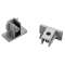 Embouts, pour rail 1 allumage en saillie, intérieur, gris, 2 pièces|SLV-DC5143132