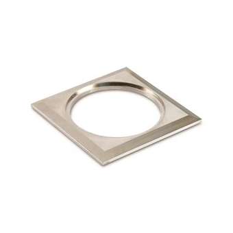 Accessoire en inox 316 pour transformer les encastrés de sol en version carrée|Collingwood-SLHGLA01