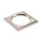 Accessoire en inox 316 pour transformer les encastrés de sol en version carrée|Collingwood-SLHGLA01