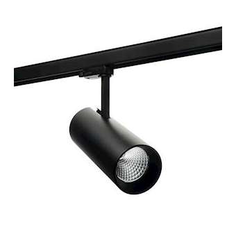 TUBE ECO spot rail 3 allumages noir LED 26W 4000K dimmable classe I IP20|Sg lighting-NOL314476