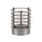 Grille en forme d'anneaux, extérieur, inox