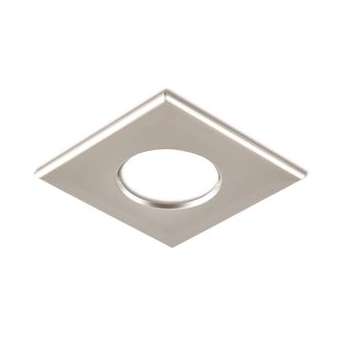 Collerette carrée argent pour les encastrés de plafond H2|Collingwood-SLHSQB360SIL
