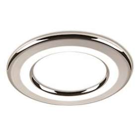 Collerette ronde chrome pour les encastrés de plafond H4|Collingwood-SLHRB442CR