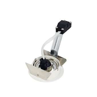 NEW TRIA 78, GU10 encastré, rond, blanc mat, max. 50W, lames ressorts|SLV-DC5111711