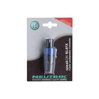 Fiche Speakon 4 points serie X|Neutrik-NEKNL4FX