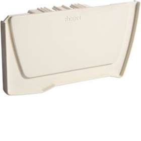Embout queraz enclipsage direct pour GBD50100 RAL 9010 blanc paloma|Hager-HAGL43639010