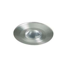 BALI LED 4 rond fixe alu brossé 4000K 2,5W 30DEG IP44|Europole-POL461121
