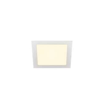 SENSER 18, encastré de plafond intérieur, carré, blanc mat, LED, 9,7W, 3000K|SLV-DC51003012