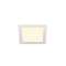 SENSER 18, encastré de plafond intérieur, carré, blanc mat, LED, 9,7W, 3000K|SLV-DC51003012