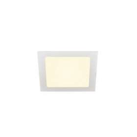 SENSER 18, encastré de plafond intérieur, carré, blanc mat, LED, 9,7W, 3000K|SLV-DC51003012
