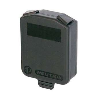 CAPOT IP54 NOIR POUR EMBASE|Neutrik-NEKSCDX