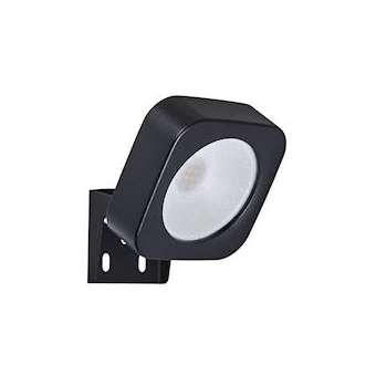 ZODIAK - Proj. Ext. IP65 IK06, noir, angle 100DEG, LED intég. 10W 3000K 850lm|Aric-ARI50499