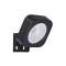 ZODIAK - Proj. Ext. IP65 IK06, noir, angle 100DEG, LED intég. 10W 3000K 850lm