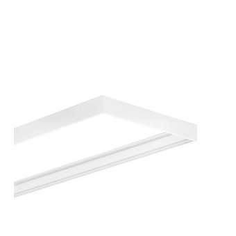 Edgelite - Kit plafonnier aluminium pr dalle 1200x600x74mm blanc|Aurora-ABIENSM106B