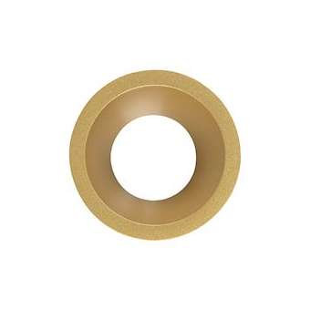 Collerette LED'UP UNIVERSAL ESTHET ronde doré fixe|Europole-POL5756