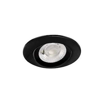 AXEL - Encastré IP20/65 Vol.2, bascul., noir, LED 6W 550lm 3000/4000K (CCT)|Aric-ARI50726