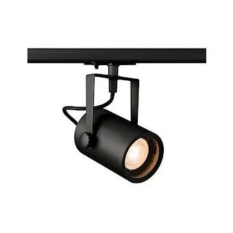 EURO SPOT TRACK, spot pour rail 1 allumage intérieur, noir, GU10/QPAR51, 25W max|SLV-DC51001861