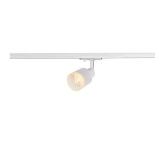 PURI TRACK, spot pour rail 1 allumage intérieur, blanc, GU10/QPAR51, 10W max|SLV-DC51001869