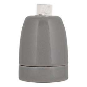 Douille Porcelaine E27 Gris|Bailey-BIY140322