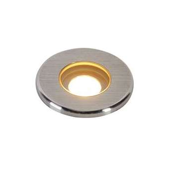 DASAR 370, encastré de sol, LED, rond, Inox 316, 3000K 12-24V IP67|SLV-DC5233540