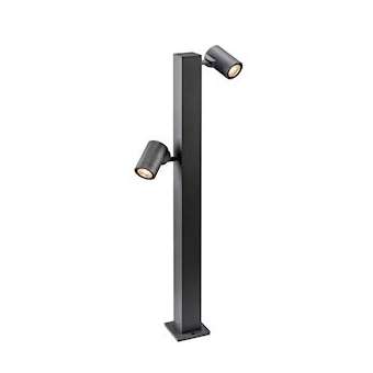 HELIA double, borne, anthracite, LED 16W 3000K, IP55|SLV-DC51002200