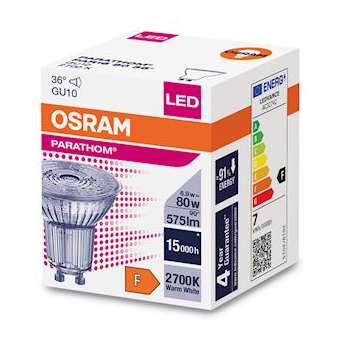 OSRAM LED Parathom PAR16 80 827 GU10 36DEG 6,9W 575lm|Ledvance-OSR608894