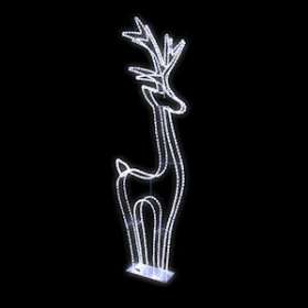VIXEN 3D - Renne 3D - H110 L40xP14cm-324LED Blanc petillant -230V|Festilight-FEH40545-0