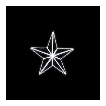 SIRIUS - Etoile StripLED - ø63cm - 300LED Blanc - 230V racc|Festilight-FEH98616-A0