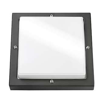 BASSI hublot carré graphite LED 10W 3000K classe II IP65|Sg lighting-NOL623187
