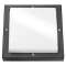 BASSI hublot carré graphite LED 10W 3000K classe II IP65